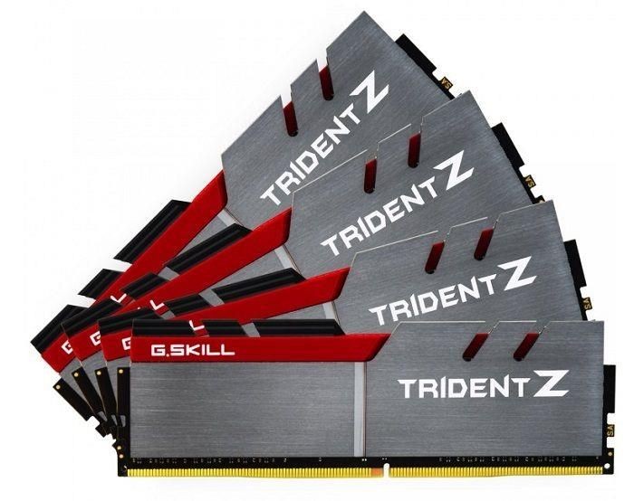 GSkill RAM TridentZ Series - 64 GB (4 x 16 GB Kit) - DDR4 3000 DIMM CL14 <p>Basierend auf dem starken Erfolg der Trident-Serie repräsentiert die Trident Z-Serie eine