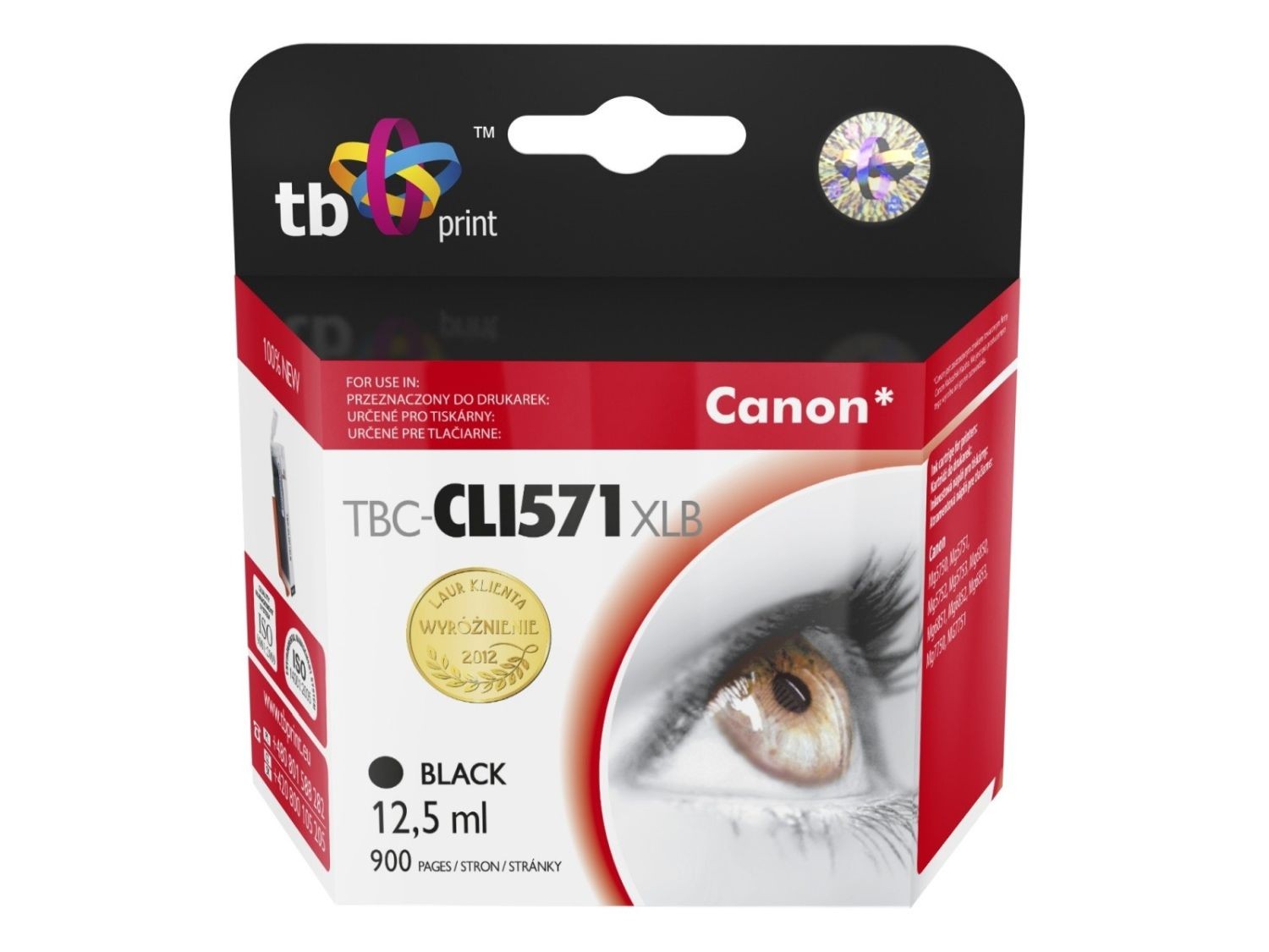TB Print Tusz do Canon CLI-571XL TBC-CLI571XLB BK 100% nowy