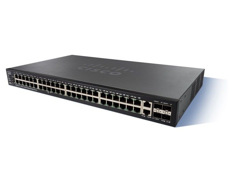 Cisco Systems SF550X-48 48-PORT 10/100/STACKABLE SWITCH IN