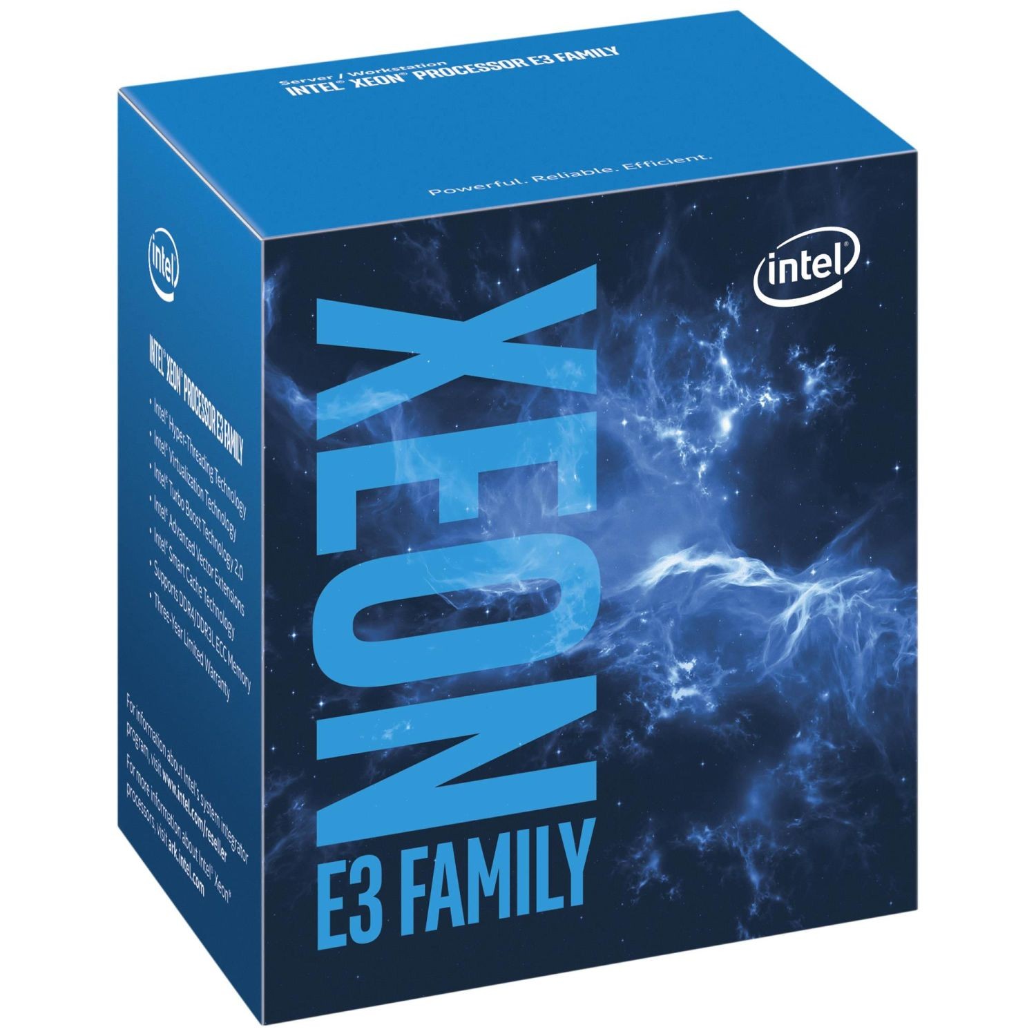 Intel Xeon E3-1275v6 3.80GHz LGA1151 8MB Cache Boxed CPU
