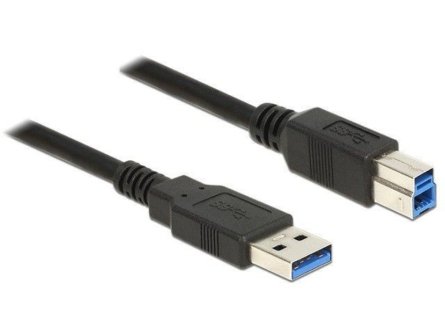 DeLOCK Kabel USB 3.0 0.5m AM-BM czarny