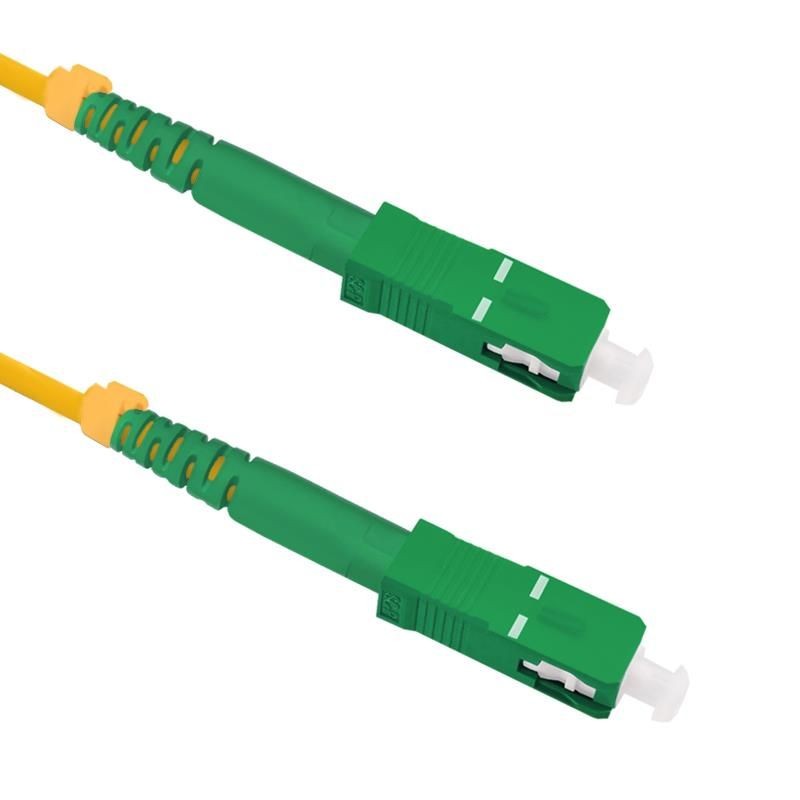 Qoltec 54286 Optic Patchcord SC/APC-SC/APC Singlemode 9/125 G652D Simplex 10m