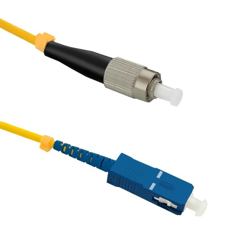 Qoltec Patchcord Światłowodowy SC/UPC-FC/UPC SM 9/125 G652D 3m
