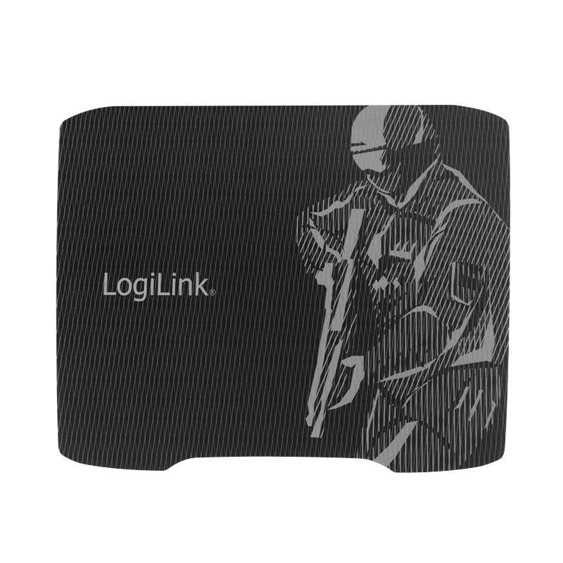 LogiLink Podkładka pod mysz dla graczy XXL ID0135 czarna z nadrukiem