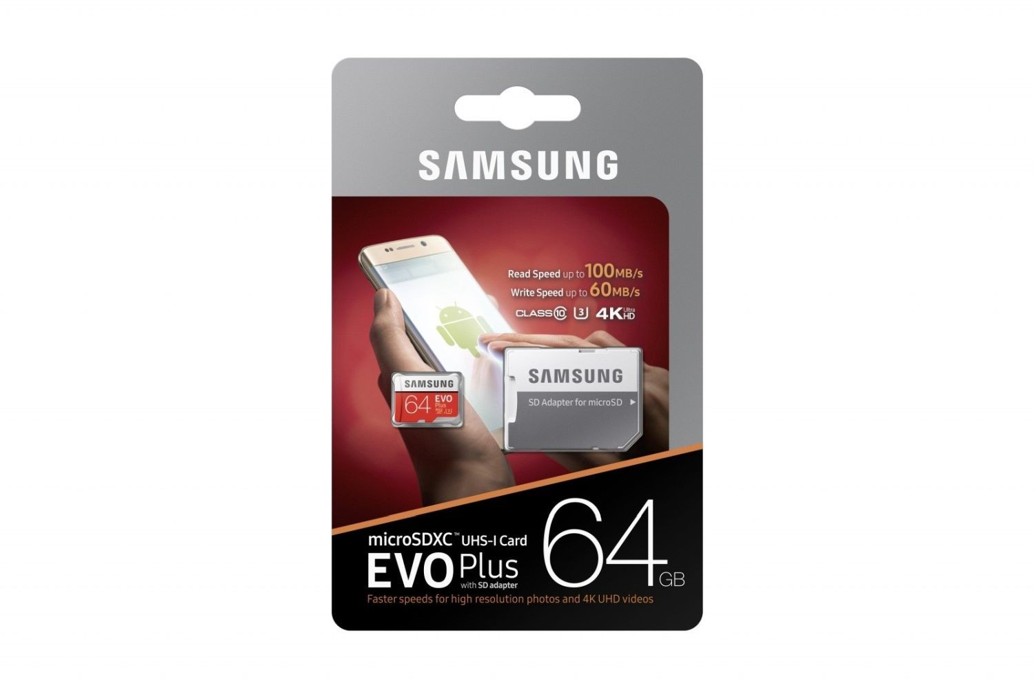 Samsung memory card Evo Plus microSDXC 64GB CL10 UHS1
