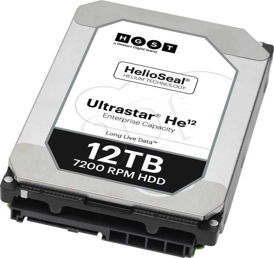 Western Digital Dysk Ultrastar DC HC520 He12 12TB 3,5 7200 256MB SATA III 4KN ISE P3 DC HUH721212ALN600