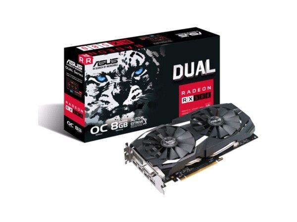 Asus Karta grafiki DUAL-RX580-O8G