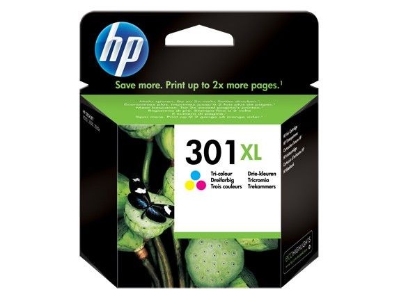 HP CH564EE BA3 Tusz 301XL tri-color