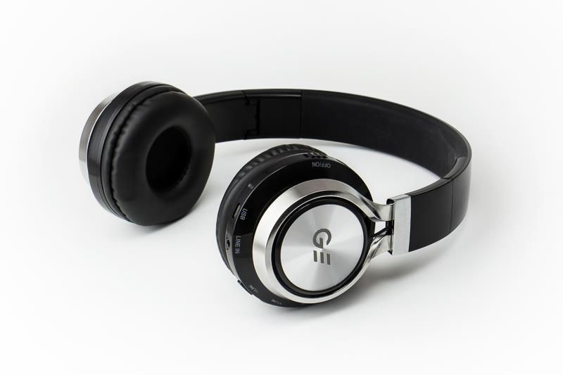 Garett GRT 5906395193516 Słuchawki nauszne Bezprzewodowe Bloetooth, czarny