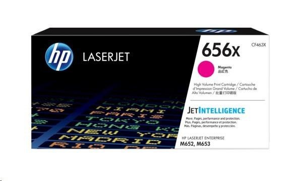 HP 656X High Yield Magenta Original LaserJet Toner Catridge (CF463X) (22,000 pages)