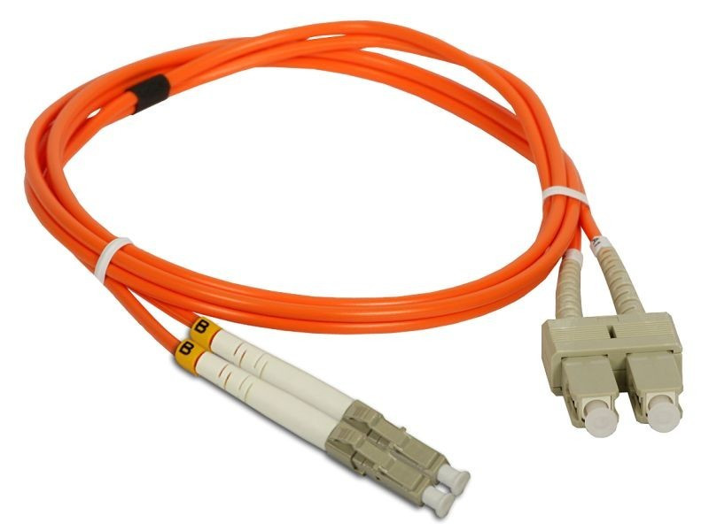 A-LAN Okablowanie strukturalne FO Patch cord MM LC-SC dupl 50/125
