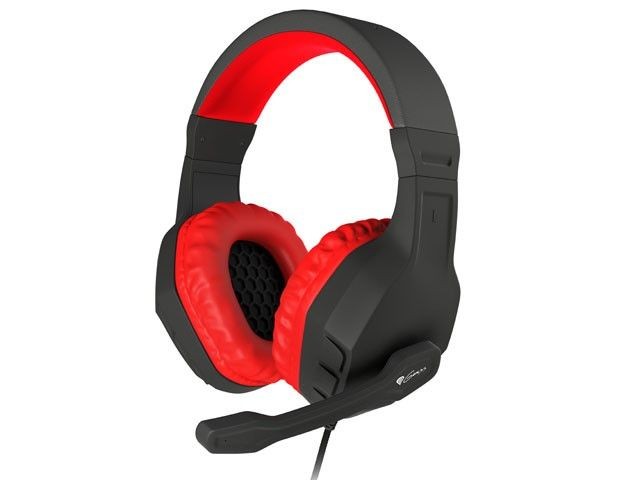 Genesis Słuchawki z mikrofonem Argon 200 Gaming czarno-czerwone