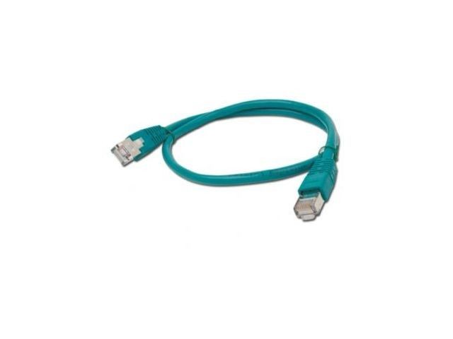 Gembird patchcord RJ45 osłonka zalewana kat 5e FTP 1m zielony