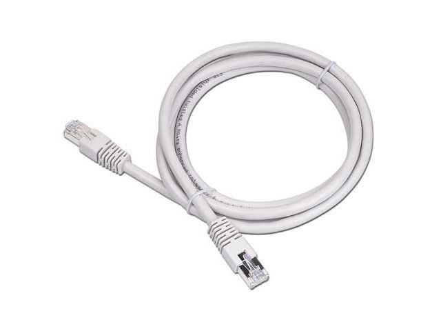 Gembird patchcord RJ45 osłonka zalewana kat 5e FTP 7.5m szary