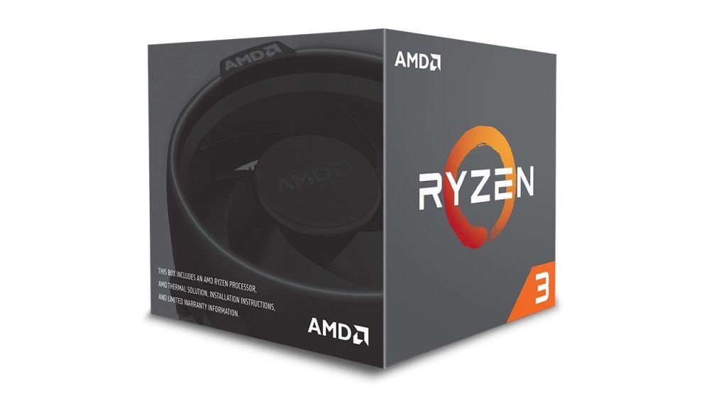 AMD RYZEN 3 1200 3.4GHZ 4 CORE 65W/SKT AM4 10MB WRAITH SPIRE PIB IN