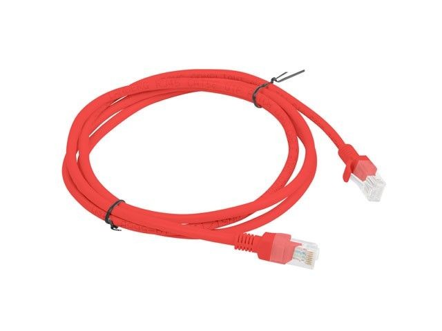 Lanberg PATCHCORD KAT.5E 1.5M CZERWONY FLUKE PASSED