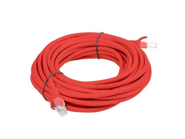 Lanberg PCU5-10CC-0500-R Patchcord RJ45 kat. 5e UTP 5m czerwony