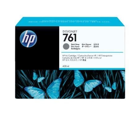 HP 761 original ink cartridge dark grey standard capacity 400ml 1-pack