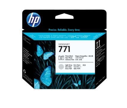 HP 771 original printhead black and light grey standard capacity 1-pack