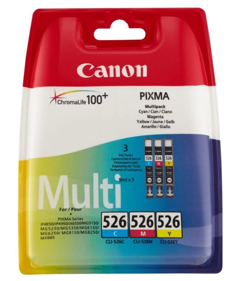 Canon Tusz CLI-526 C/M/Y Multipack