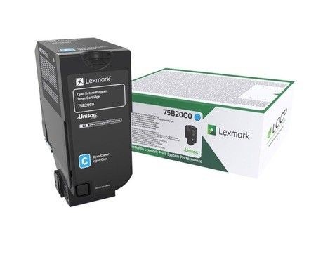 Lexmark 10K Return Program Cyan Toner Cartridge CS/CX727 CS728