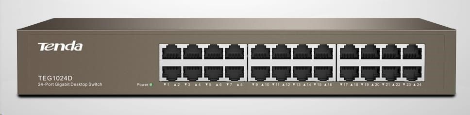 Tenda Switch niezarządzalny TEG1024D 24-port 1GbE