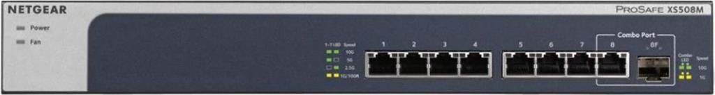 Netgear XS508M Switch 8x10GE 1xSFP+