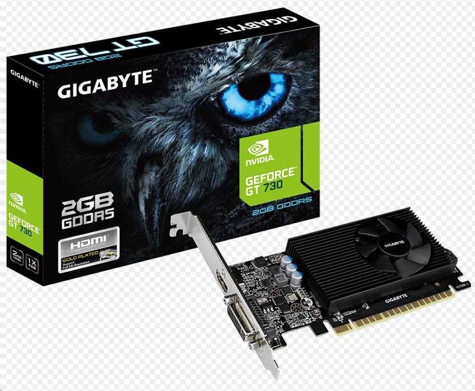 Gigabyte GeForce GT 730 2GB GDDR5 LP 64bit 1xDVI 1xHDMI