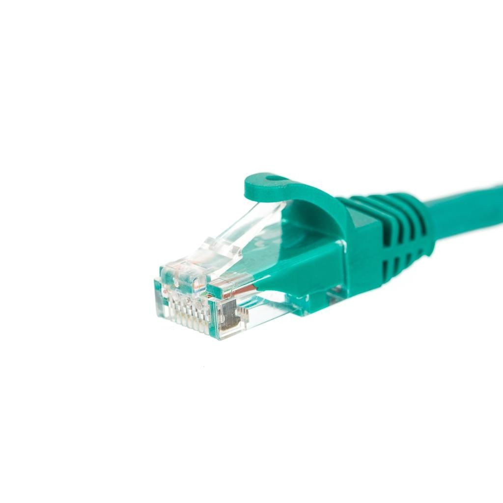 Netrack BZPAT7UG patchcord RJ45, osłonka zalewana, kat. 5e UTP, 7 m zielony