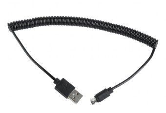 Gembird CC-mUSB2C-AMBM-6 kabel micro USB 2.0 AM-Micro Spirala 1.8m czarny