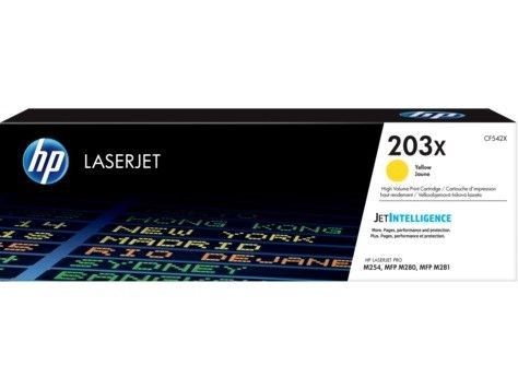 HP CF542X Toner 203X yellow 2500 str. M254/M280/M281