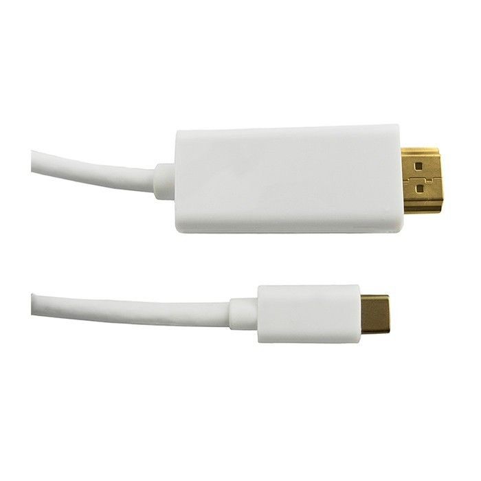 Qoltec Kabel DisplayPort Alternate mode | USB 3.1 typC męski / HDMI męski | 4Kx2K | 2m
