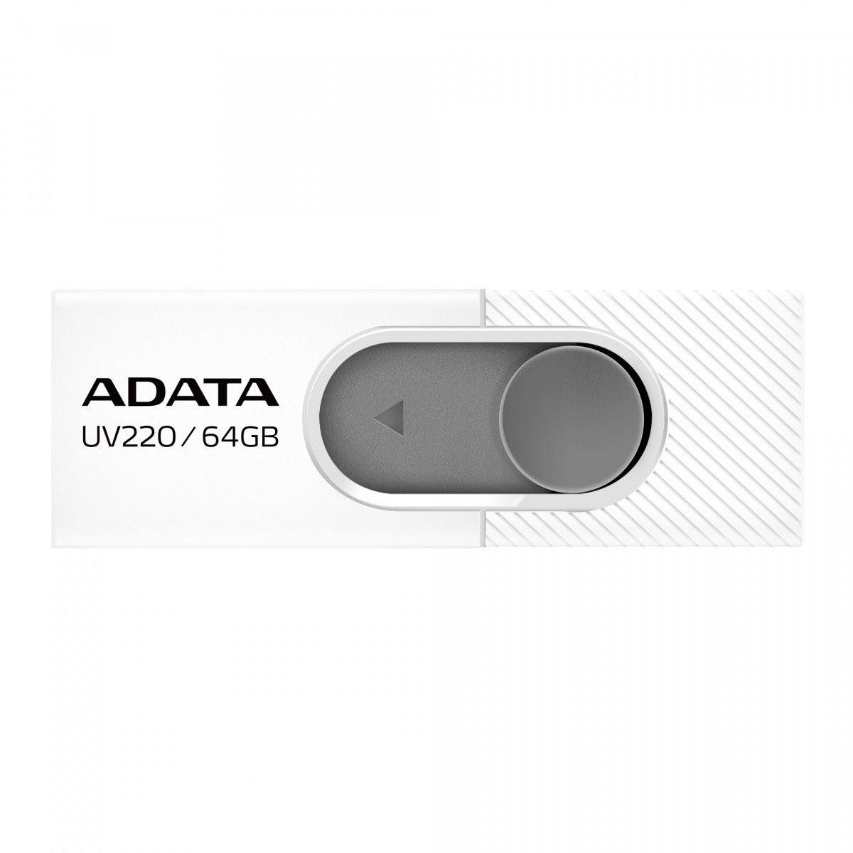 A-Data ADATA Flash Disk 64GB UV220, USB 2.0 Dash Drive, bílá/šedá