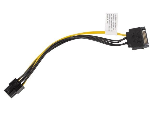 Lanberg CA-SA6P-10CU-0020 kabel SATA zasil.(M)->PCI EXPRESS 6pin