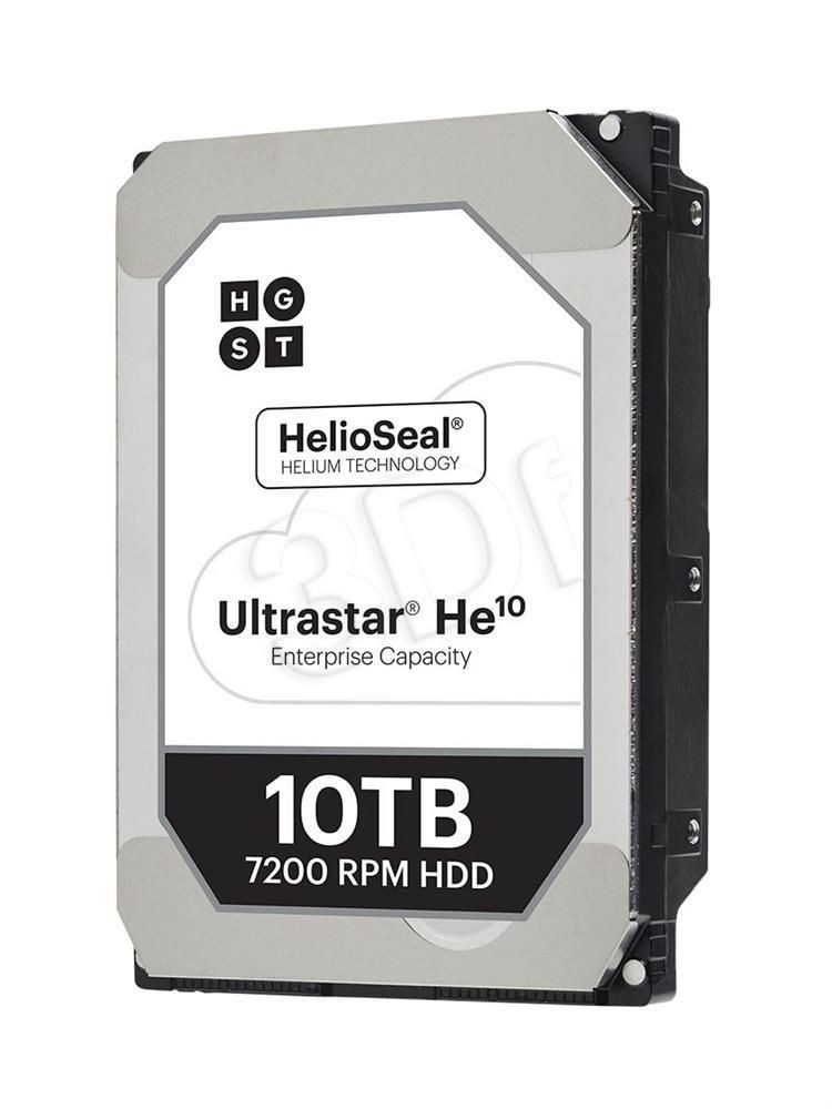 Western Digital Dysk Ultrastar DC HC510 He10 10TB 3,5 7200 256MB SATA III 4Kn SE DC HUH721010ALN604