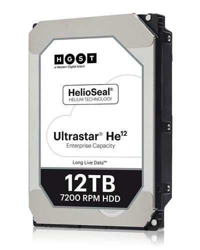Western Digital Dysk Ultrastar DC HC520 He12 12TB 3,5 7200 256MB SATA III 512e ISE P3 DC HUH721212ALE600