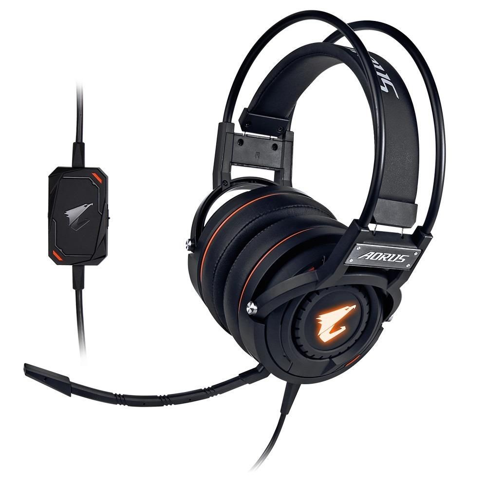 Gigabyte Słuchawki z mikrofonem AORUS H5 Gaming czarne