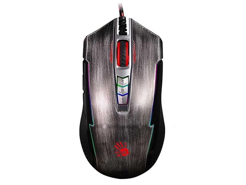 A4 Tech Mysz A4TECH BLOODY P93 Bullet Grey RGB Pixart