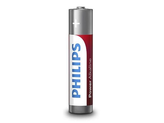 Philips Baterie Power Alkaline AAA 4 szt. blister
