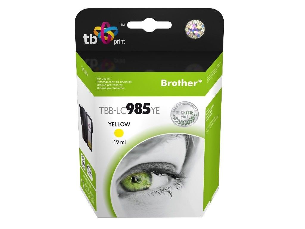 TB Print Tusz do Brother LC 985 TBB-LC985YE YE