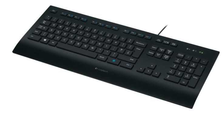 Logitech Keyboard K280e for Busi. [DE] black