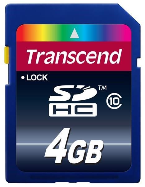 Transcend TS4GSDHC10 karta pamięci SDHC 4GB Class 10