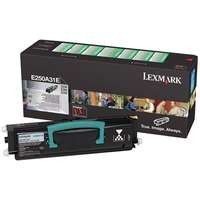 Lexmark E250A31E Toner black korporacyjny zwrotny 3500 str. E250/E350/E352