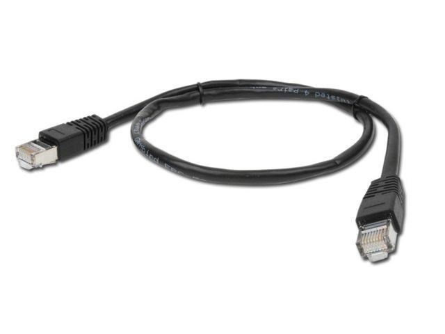 Gembird patchcord RJ45 osłonka zalewana kat 5e FTP 2m czarny