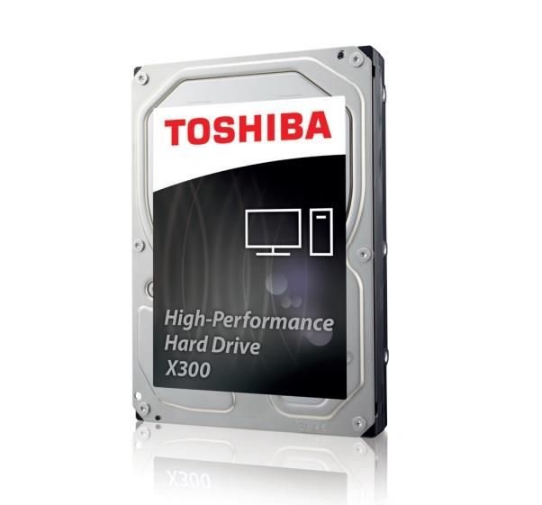 Toshiba HDWR11AEZSTA Dysk twardy X300, 3.5, 10TB, SATA/600, 7200RPM, 256MB cache, BOX