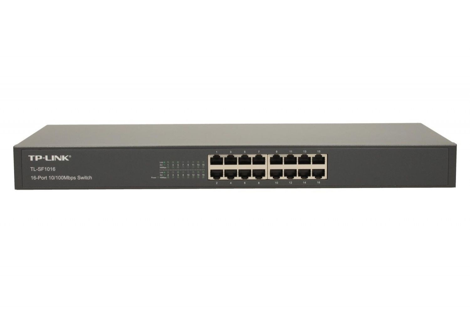 TP-Link SF1016 switch L2 16x10/100 Desktop/Rack