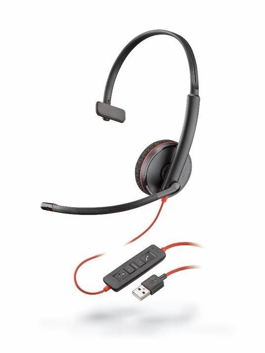 Plantronics Blackwire C3210 USB Type-A | Corded headset, monaural | New version