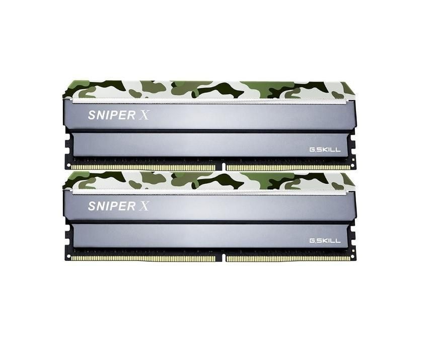 GSkill Sniper X Pamięć DDR4 16GB 2x8GB 3200MHz CL16 1.35V XMP2.0 Classic Camo