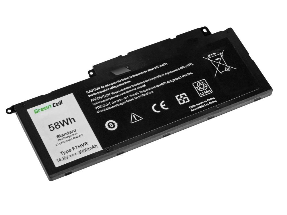 Green Cell Bateria do Dell 15 7537 F7HVR 14,4V 3,8Ah