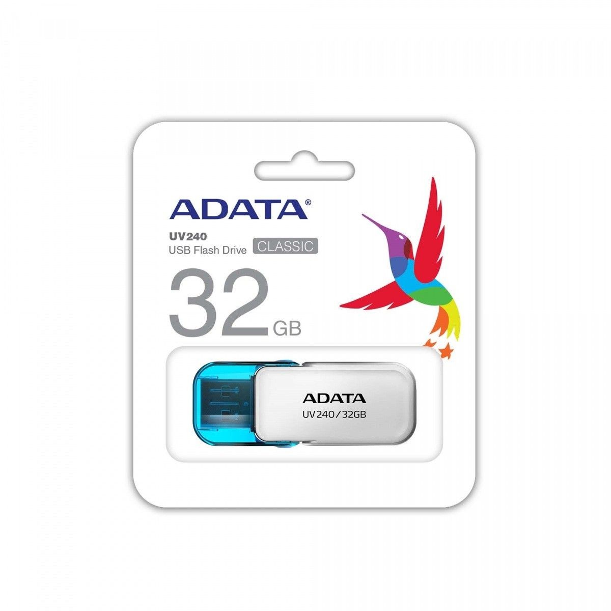 A-Data Pendrive UV240 32GB USB 2.0 Biały